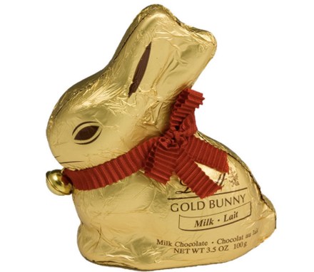 gold bunny- lindt