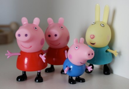 Pepper Pig, George & Miss Rabbit