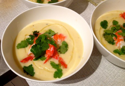 Cauliflower & Corn Soup