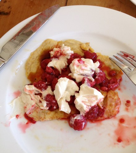 Banana and Egg Pancakes