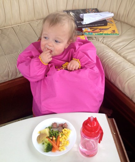 James in his Macpac Possum