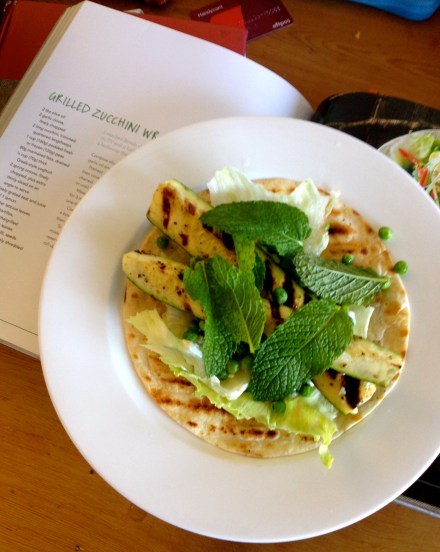 Grilled Zucchini Wraps