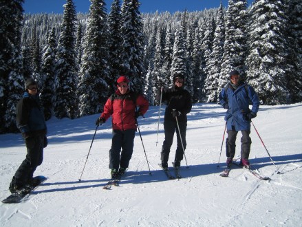 Red Mountain - Luke, Eryl, Elise & Steve