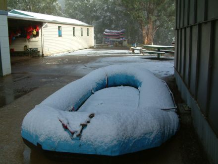 Snowy rafting trip