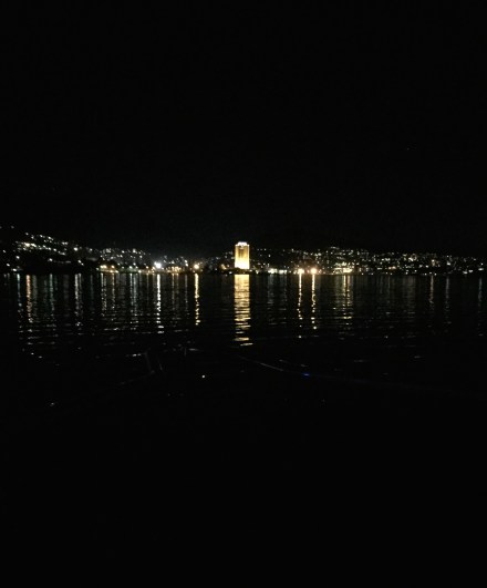 Our view for the night