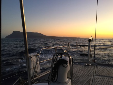 Sunset over Maria Island