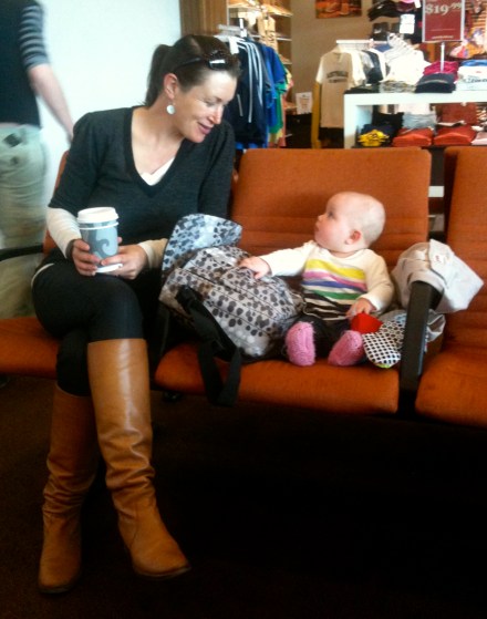 Poppy's first flight