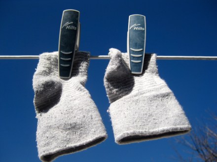 Washing Little Socks
