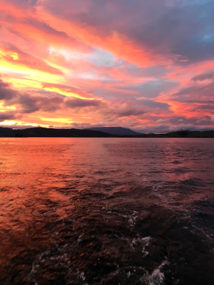 Sunset in Barnes Bay
