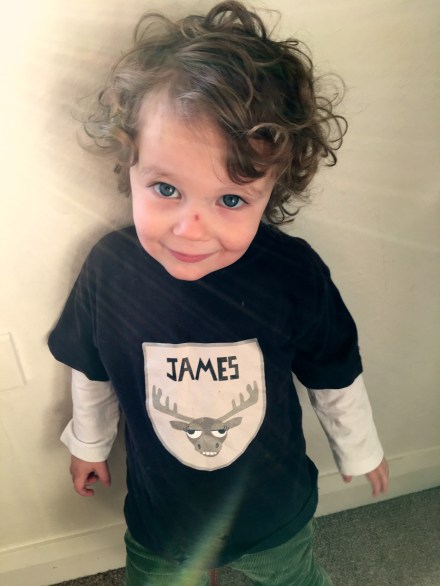 Three Year Old James