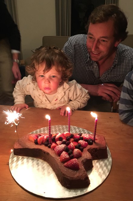 James' birthday cake